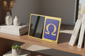 4x6 Omega Psi Phi Picture Frame