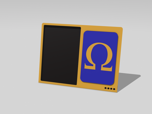 4x6 Omega Psi Phi Picture Frame