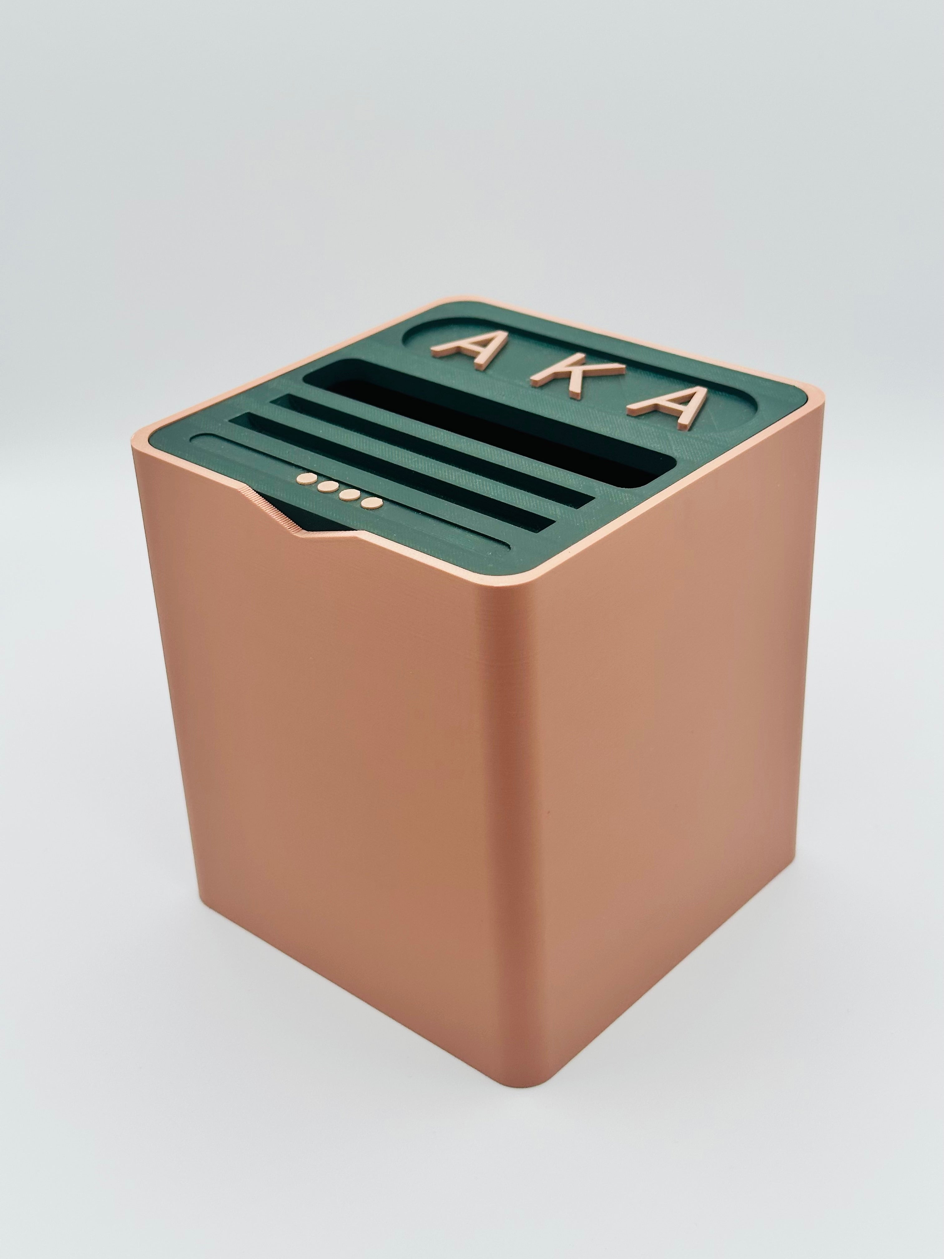 Alpha Kappa Alpha (AKA) Kleenex Box Cover