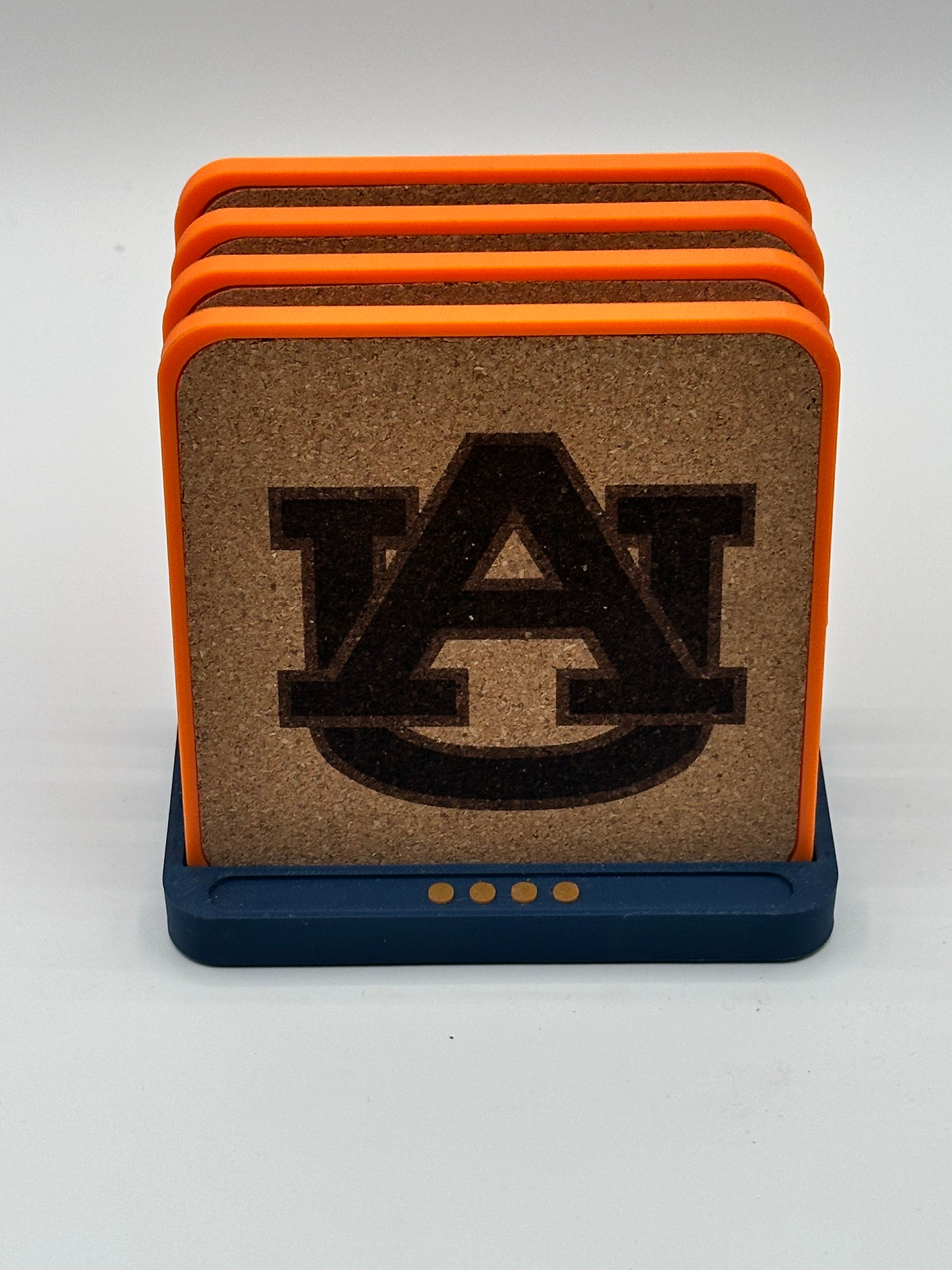 Auburn University Coasters: Vertical Stand