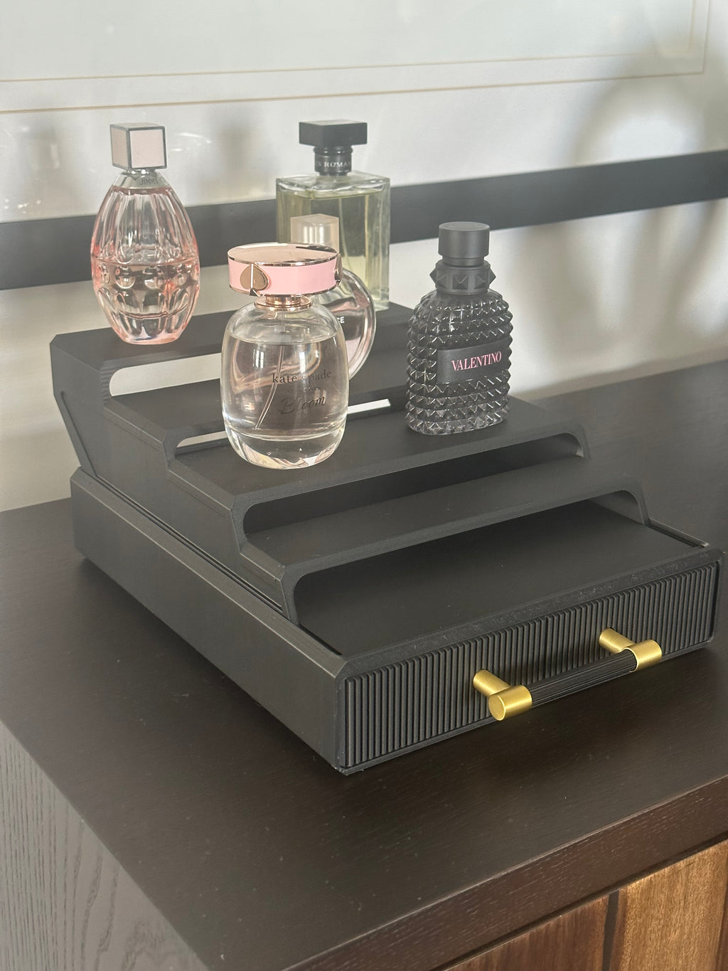 Fragrance Organizer with Drawer — Large
