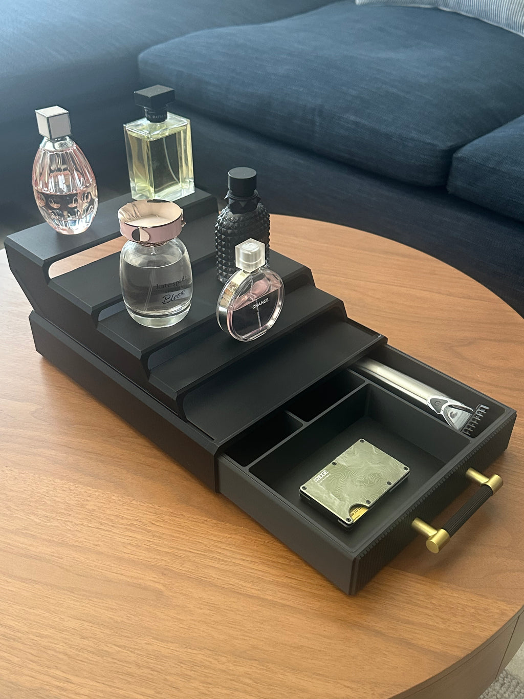 Fragrance Organizer with Drawer — Large